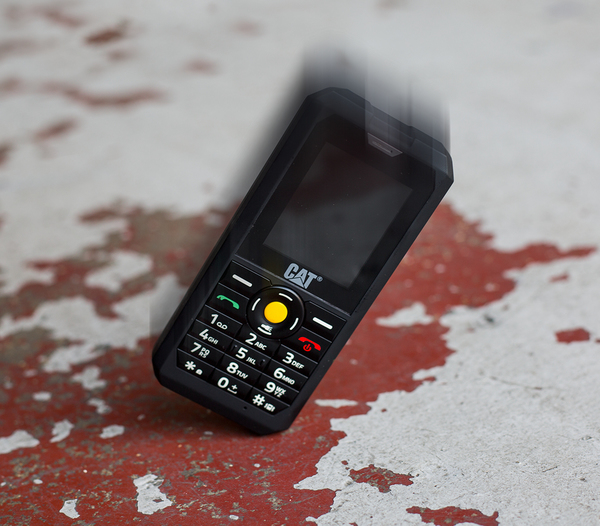 CAT B30 16 GB-puhelin, Dual-SIM, Musta