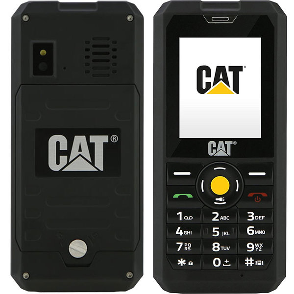 CAT B30 16 GB-puhelin, Dual-SIM, Musta