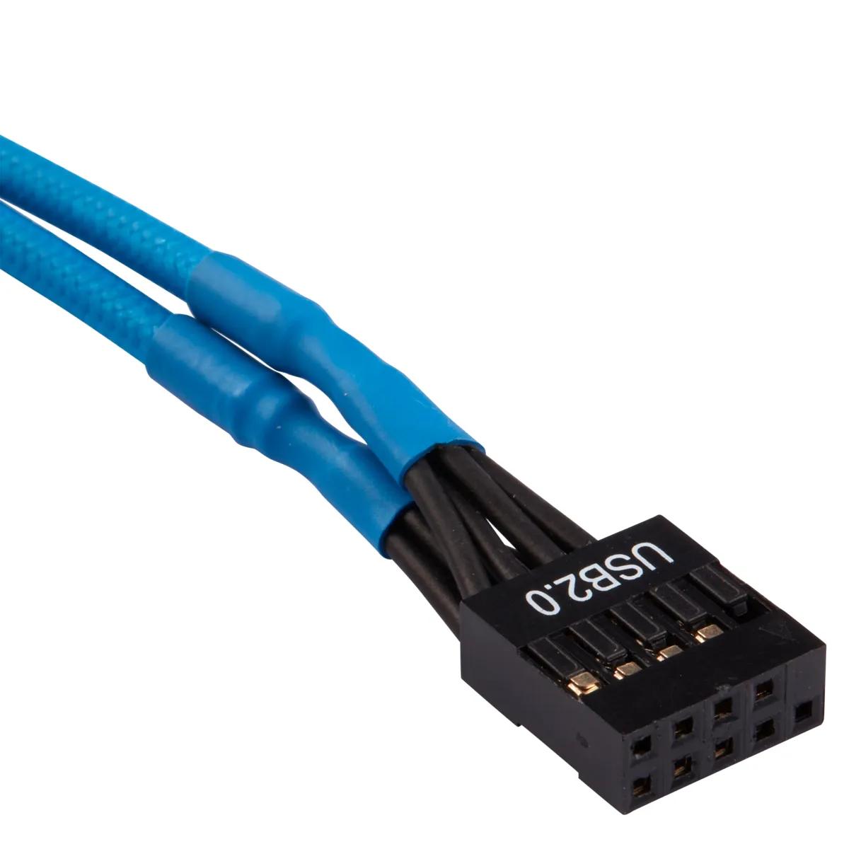CORSAIR Premium Sleeved I/O Cable Extension Kit Blue