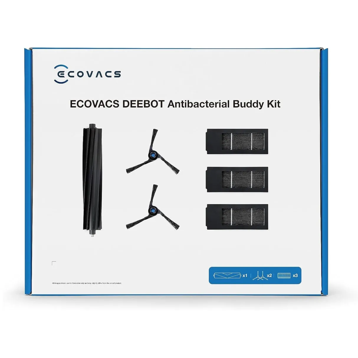 Ecovacs Deebot X2 Omni - tillbehörspaket