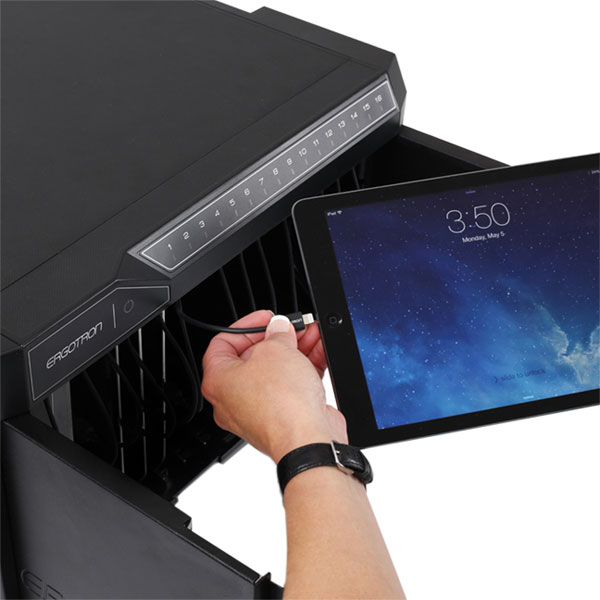 ERGOTRON Tablet Management Desktop 16 ISI Lightning EU iPad Air iPad-4th generation iPad mini with Retina Display and iPad mini tabl