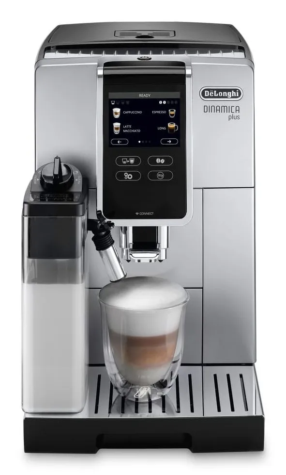 Delonghi ECAM 370.85.SB Dinamica + - espresso machine, Black, Silver