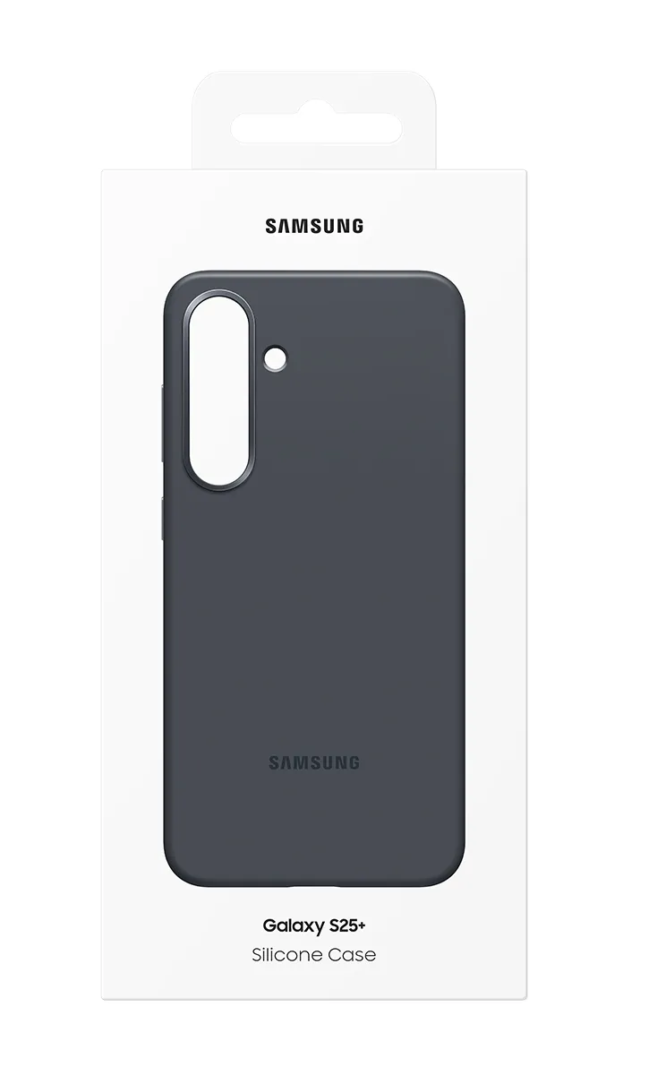 Samsung Galaxy S25+ Silicone Case, Black