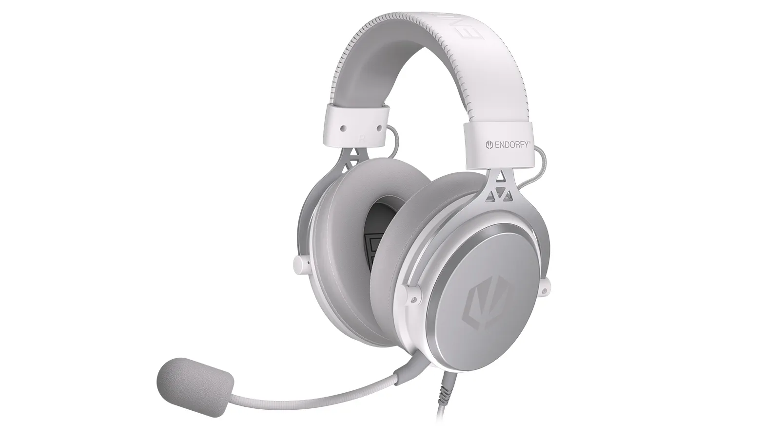 Endorfy VIRO Plus USB - gaming headset, onyx white