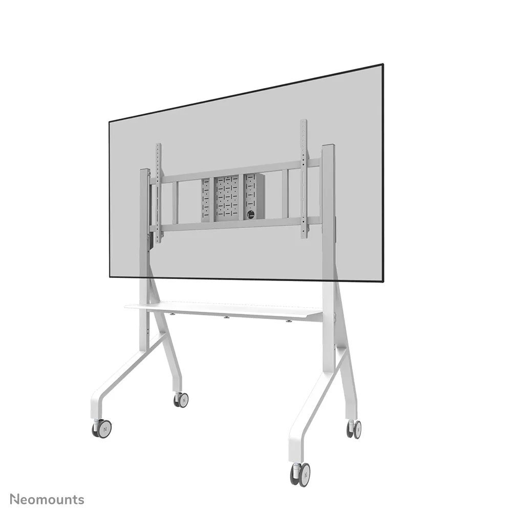 Neomounts MOVE Go XL FL50-575WH1 Mobile Floor Stand 65-115" Height Adjustable White