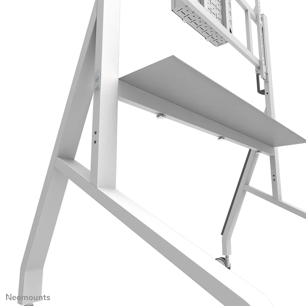 Neomounts MOVE Go XL FL50-575WH1 Mobile Floor Stand 65-115" Height Adjustable White