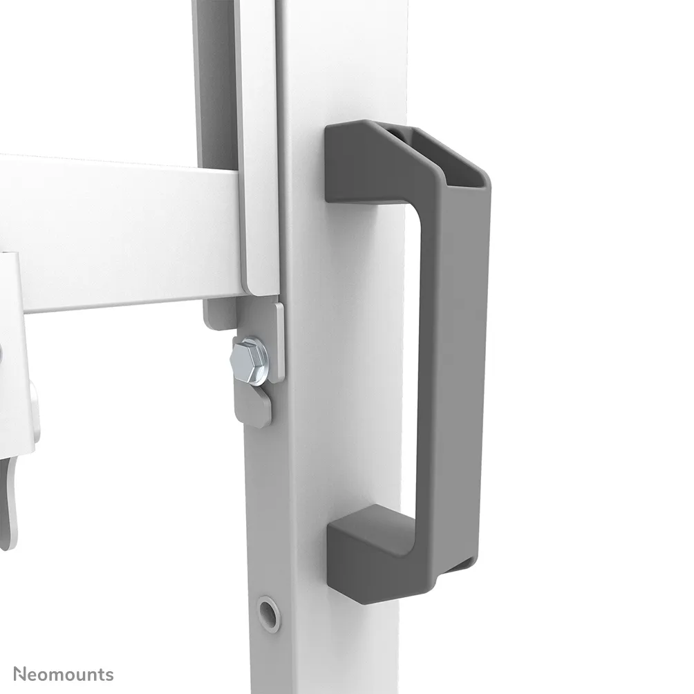Neomounts MOVE Go XL FL50-575WH1 Mobile Floor Stand 65-115" Height Adjustable White