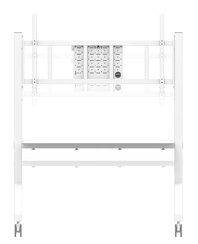 Neomounts MOVE Go XL FL50-575WH1 Mobile Floor Stand 65-115" Height Adjustable White