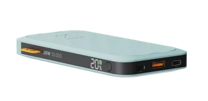 XTORM Fuel Series 5 10000mAh, 20W, PD 20W -varavirtal&auml;hde, turkoosi