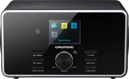 Dtr 4500 Bt Dab Black Cd Player