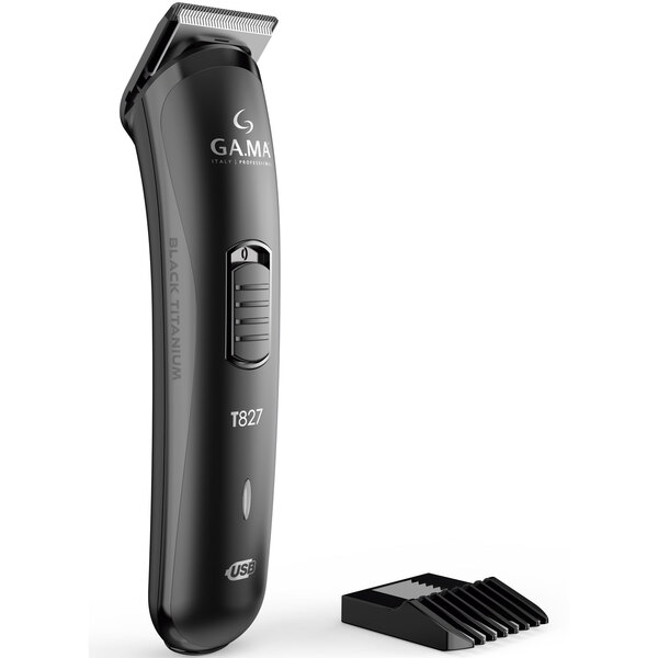 Ga.MA Black Titanium T827 - beard trimmer