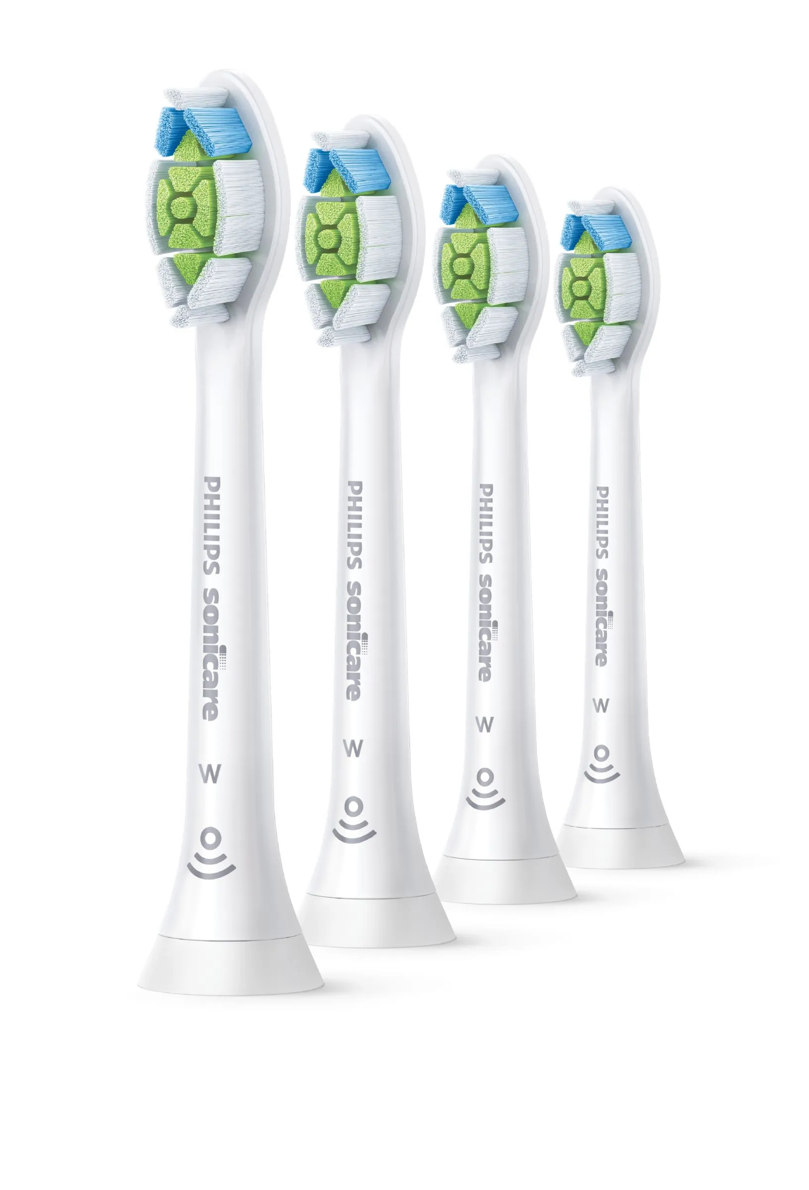 Philips Sonicare Optimal White 4 st ers&auml;ttningsborsthuvuden, Vit