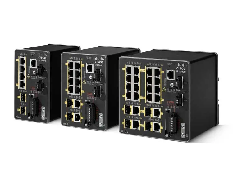IE 2000U 4 x 10/100 2 SFP GE ports