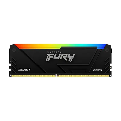 Kingston FURY Beast RGB 128GB (4 x 32GB) DDR4 3600 MHz, CL18 - memory, Black