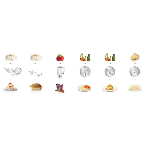 Bosch MUM5 CreationLine MUM58L20-monitoimikone, 3.9L