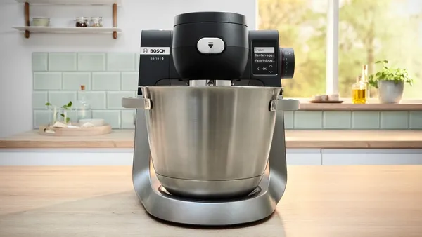 Bosch MUMS6ZS13D food processor (black/stainless steel, 1,600 watts, series 6, integrated scale, timer)