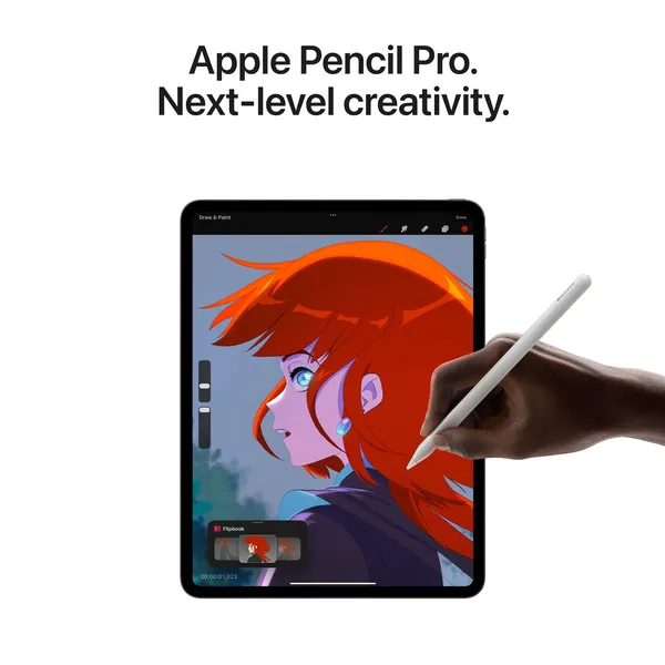 Apple iPad Pro 13&quot; M4, 2TB Wi-Fi + 5G - tablet, Silver, Nano-textured glass