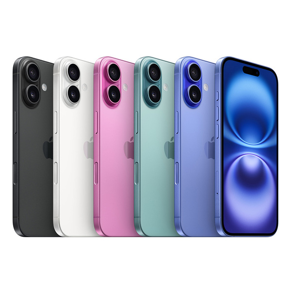 Apple iPhone 16 128GB - mobile phone, Pink
