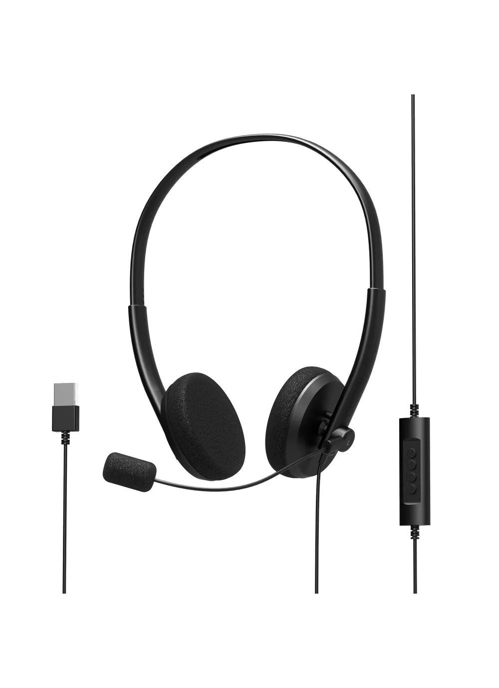 PORT Designs Office USB Stereo - headset with microphone