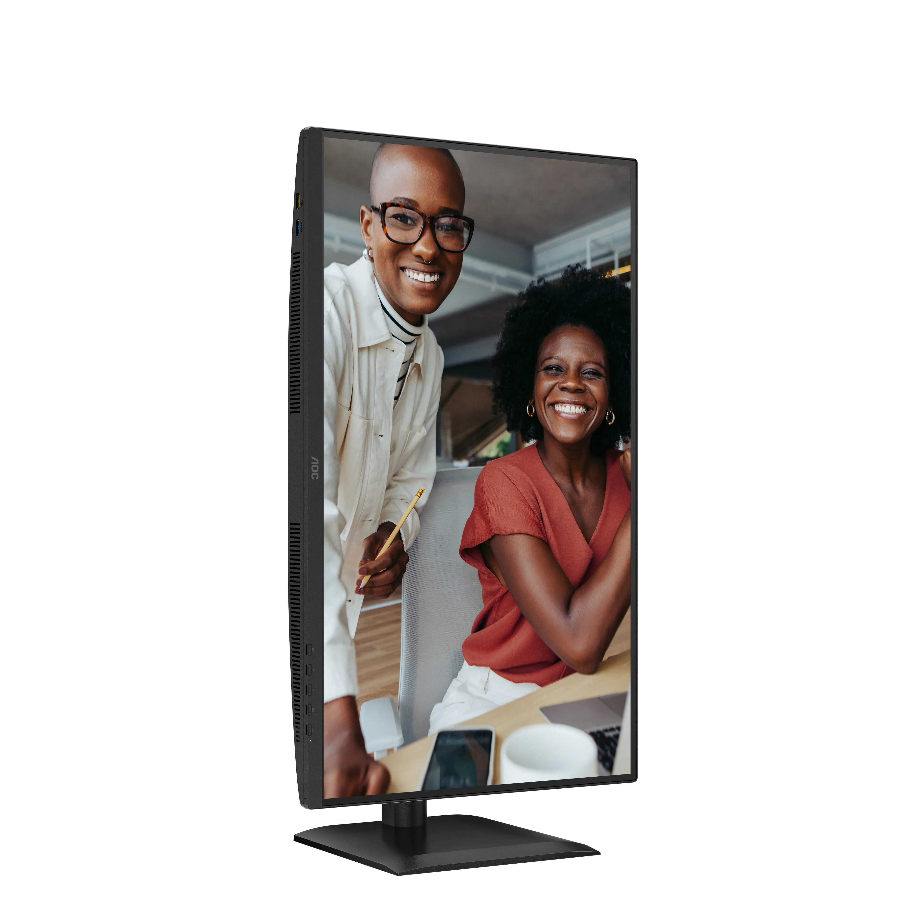 AOC Q27E4U 27inch WQHD IPS 120Hz 4ms 350cd/m2 HDMI2.0 DP USB3.2 HUB USB Pivot Speakers