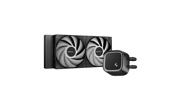 DeepCool LE500 Marrs 240mm -nestej&auml;&auml;hdytin, musta/vihre&auml;