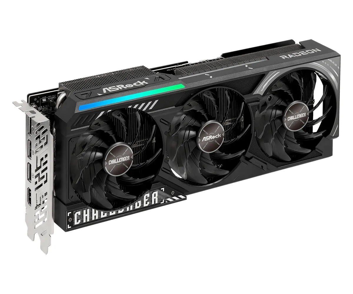 ASRock Radeon RX 9070 XT Challenger OC 16GB Graphics Card + AMD Radeon: Crimson Desert Game Voucher