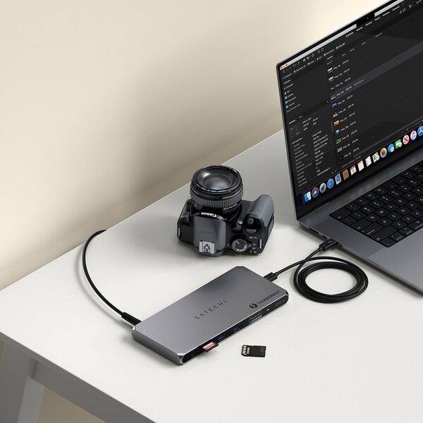 Satechi Thunderbolt 4 Multi-Display -telakointiasema