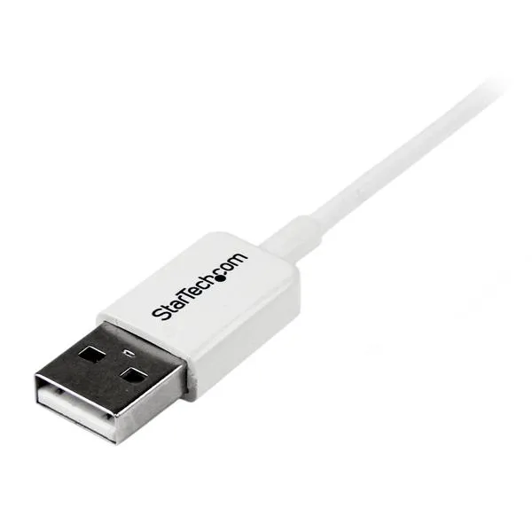 Startech  USB-A - Micro-USB B - cable, 2m, White