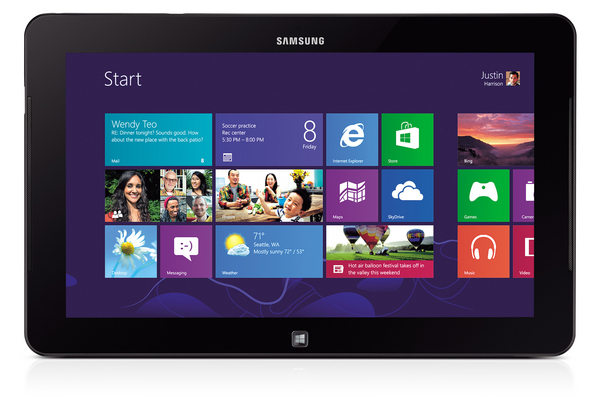 SAMSUNG XE700T1C i5-3317U 11.6inch FHD LED 1920x1080 4GB 128GB SSD Intel HD Graphics 4000 HSPA+ TPM WIDI W8P64 Black