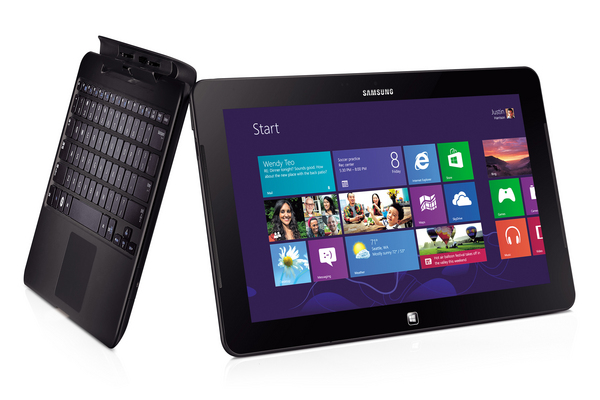 SAMSUNG XE700T1C i5-3317U 11.6inch FHD LED 1920x1080 4GB 128GB SSD Intel HD Graphics 4000 HSPA+ TPM WIDI W8P64 Black