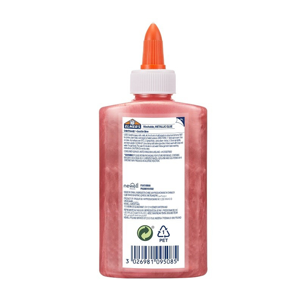 etallic liquid glue pink