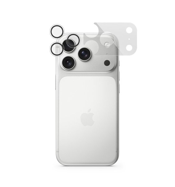 Epico Clear AntiReflective Lens Protector | iPhone 18 Pro | with One-Step Applicator | Camera Island Protection