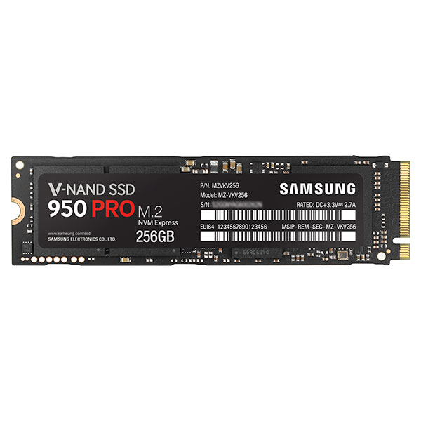 SSD 950 PRO 256GB M.2