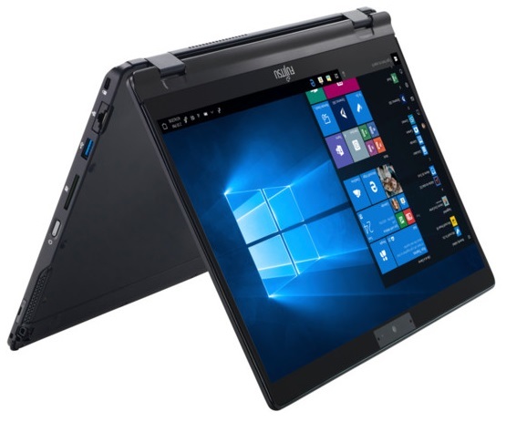 FUJITSU U939X 2IN1 BLACK 13.3FHT/I7-8665U/16GB/512SSD/PALM/4G/W10P/3NBD