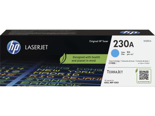 HP 230A Toner cartridge, Cyan