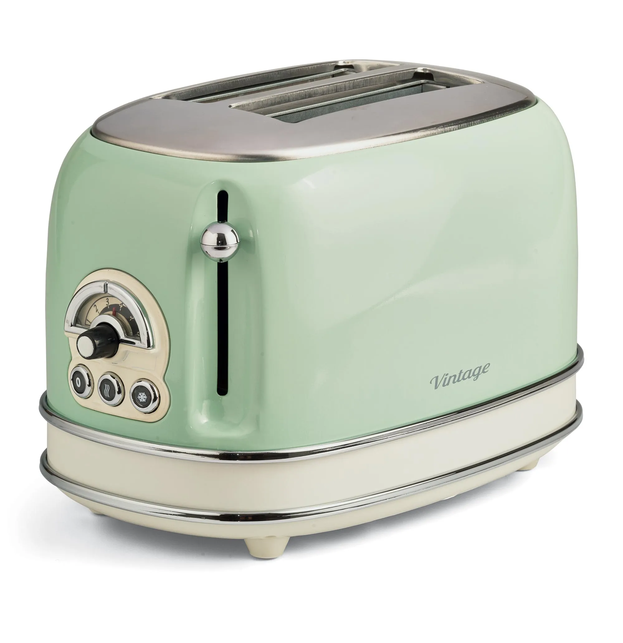 Ariete Vintage - toaster, 2 slices,  Green