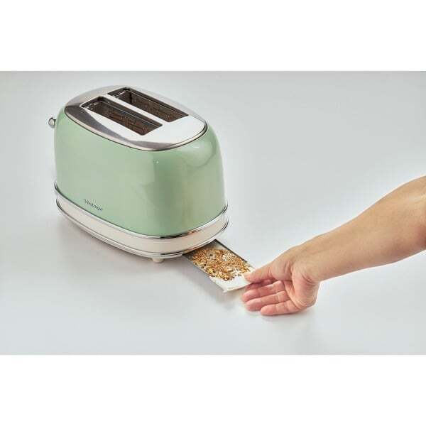Ariete 0155GR 2-slice Toaster, 810 W, Green