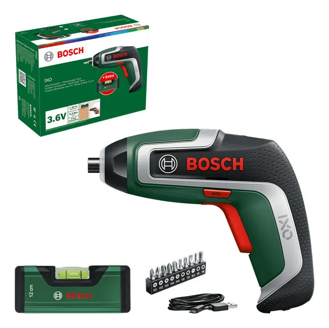 Bosch IXO 7 + 32tlg. Bit-Set - cordless screwdriver