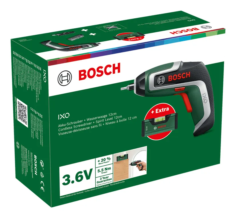 Bosch IXO 7 + 32tlg. Bit-Set - cordless screwdriver