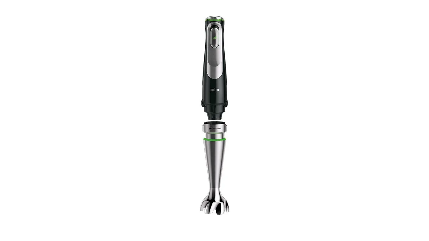 Braun MultiQuick 9 MQ 9147X - immersion blender, 0.6l, 1200W, Black, Stainless Steel