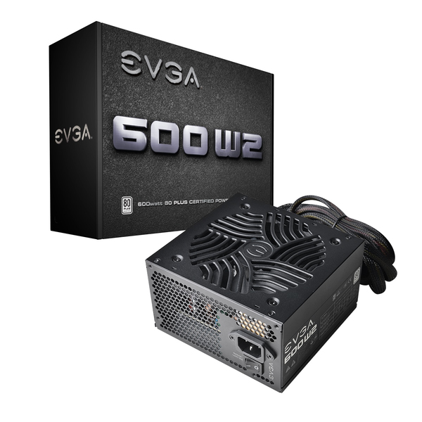 EVGA W2 600W - PSU, 80 Plus White