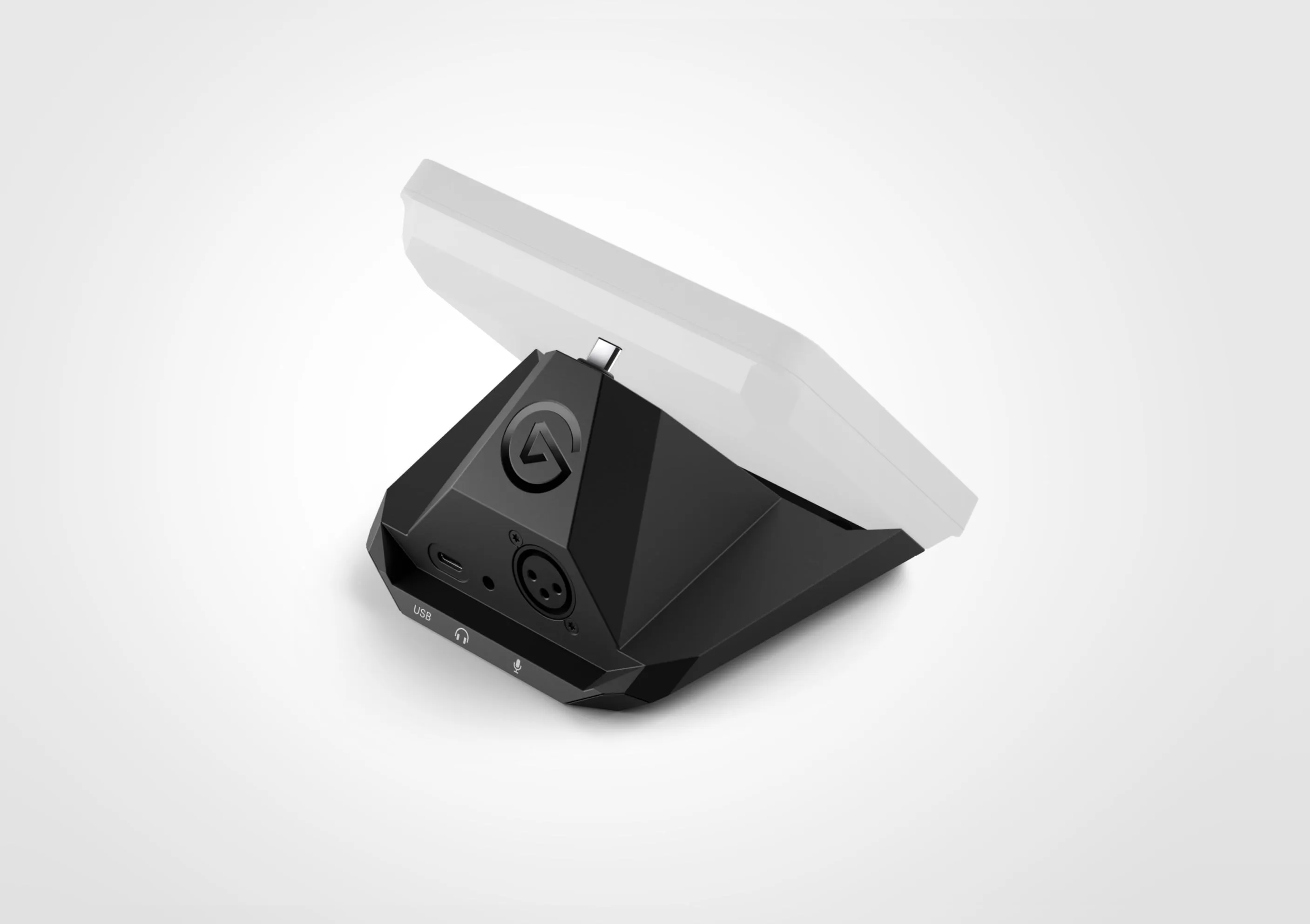 Elgato XLR Dock for Stream Deck+ Microphone Adaptor, Black