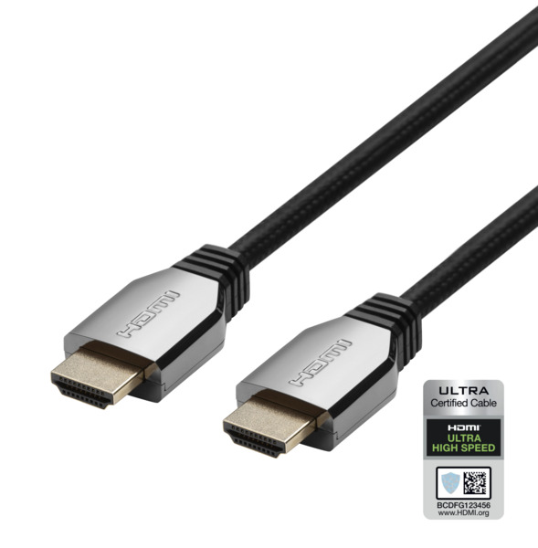 Deltaco  HDMI – HDMI 2.1 - cable, 2 m, Black