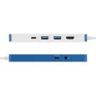 Hyper HyperDrive Flex 8 Port USB-C Hub Blue