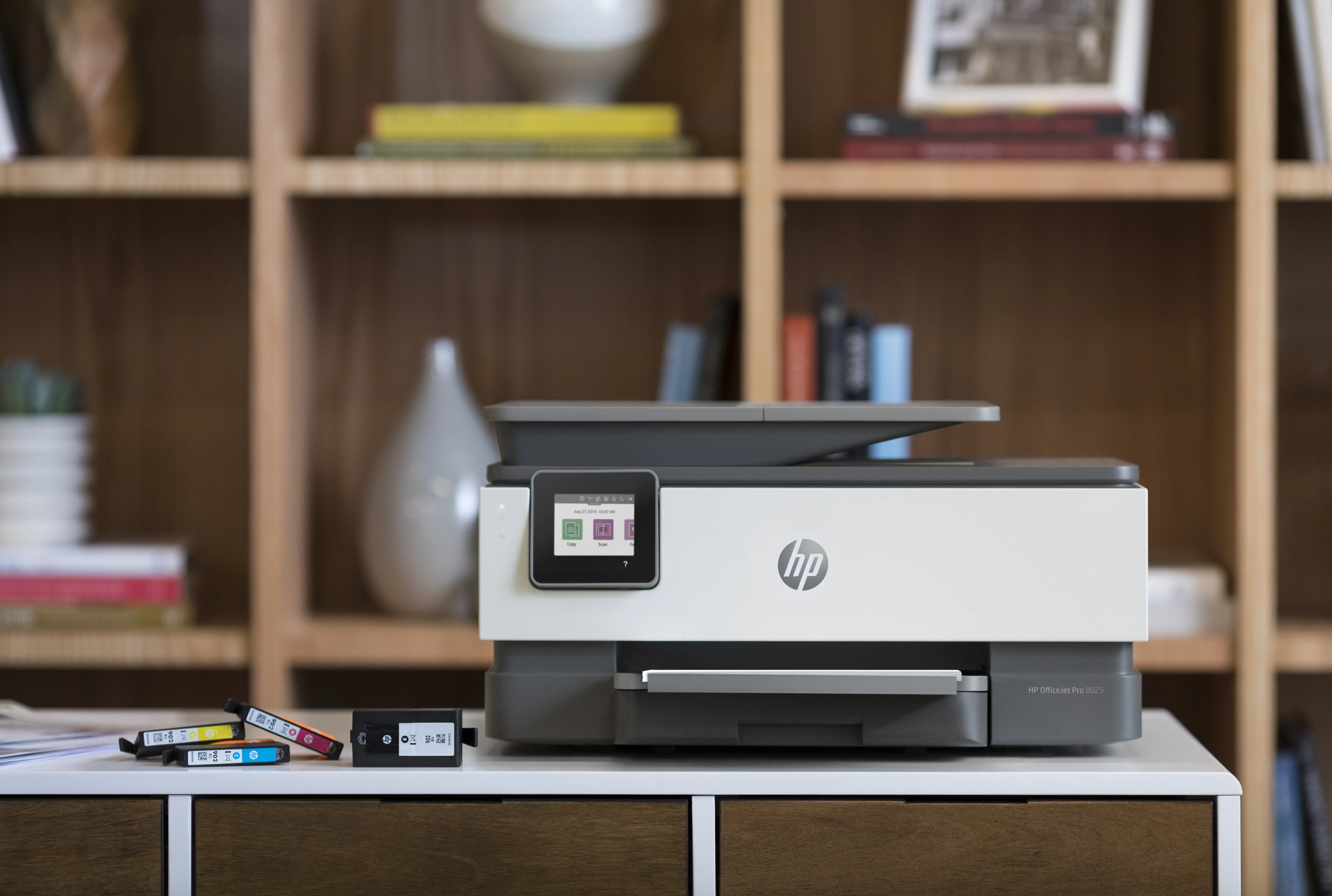 HP Officejet Pro 8022 All-in-One - Monitoimitulostin - v&auml;ri - mustesuihku - 216 x 297 mm (alkuper&auml;inen) - A4/Legal (media) - jopa 29 sivua/min (kopiointi) - jop