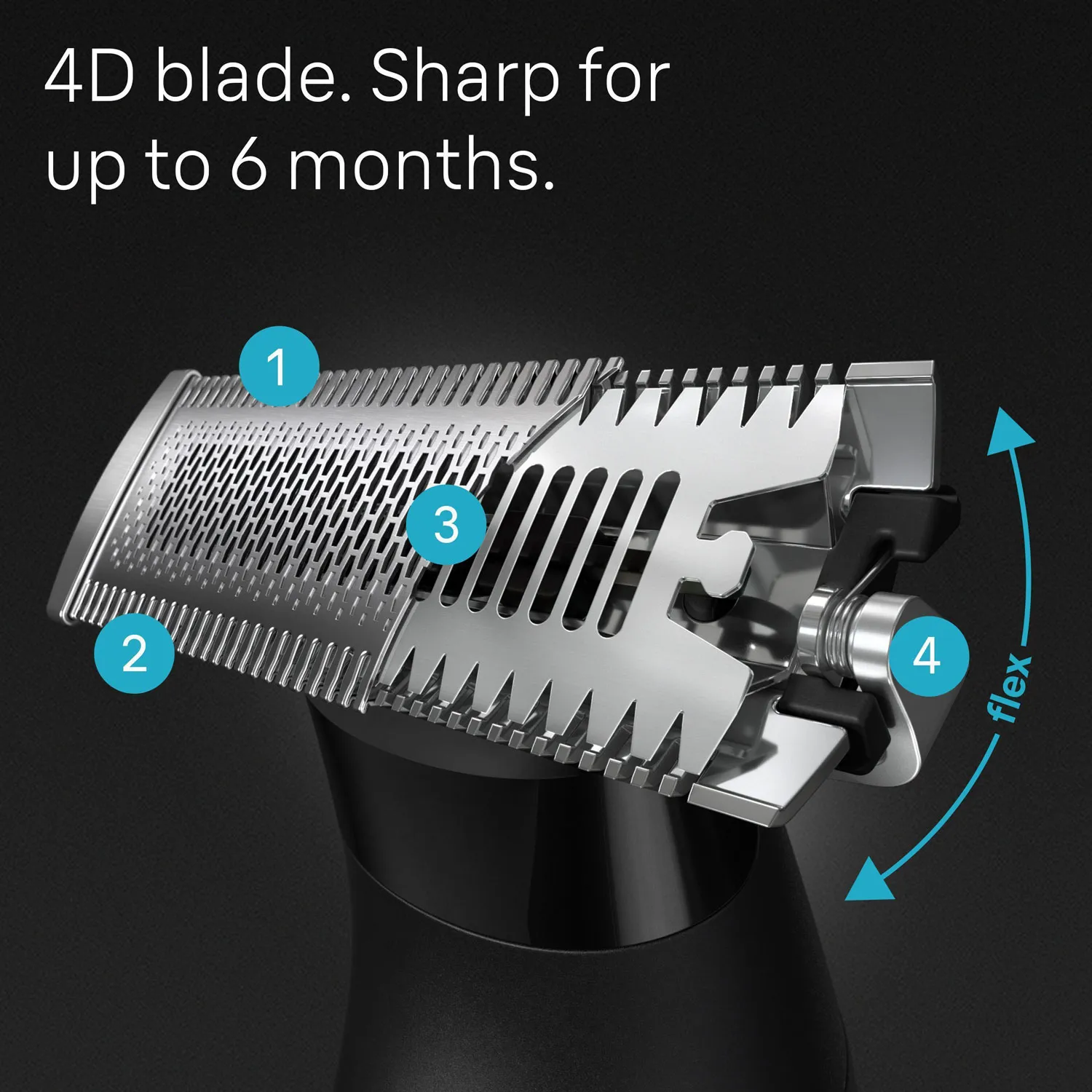 Braun Series X XT3100 - beard trimmer + 3 combs
