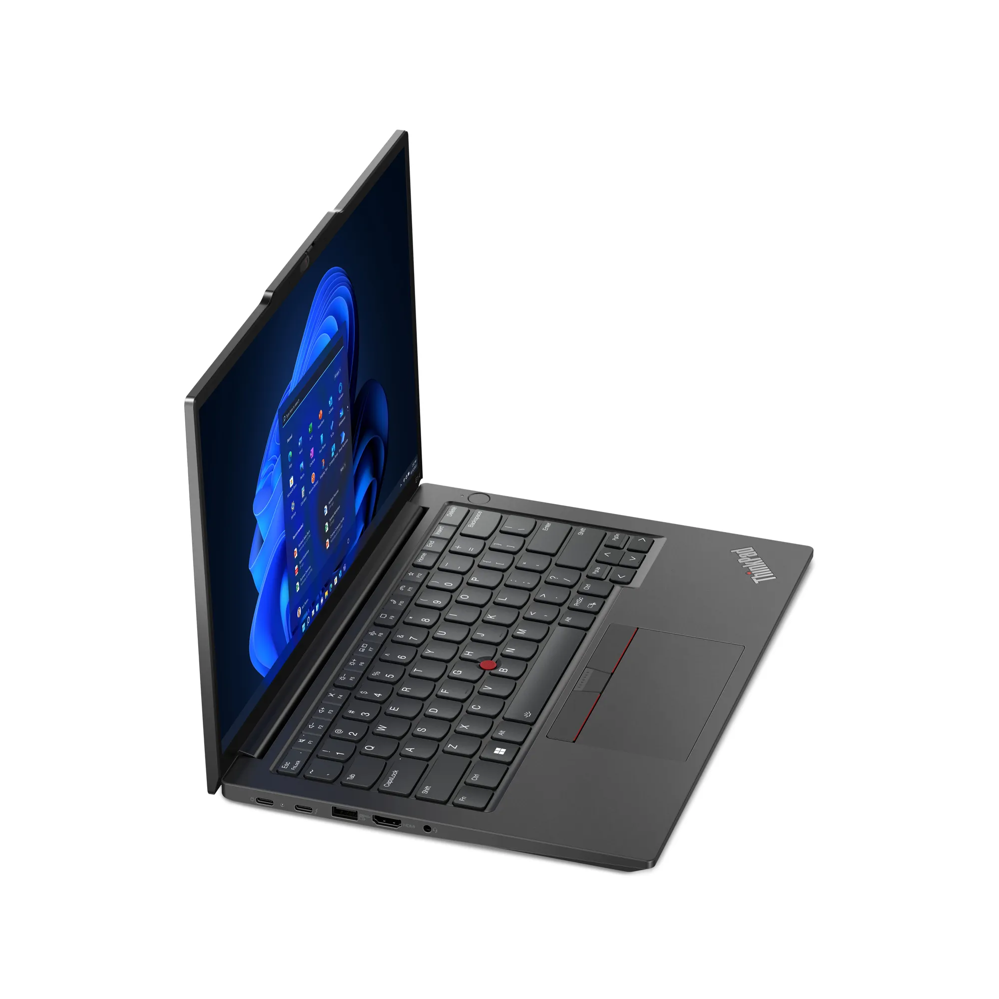 Lenovo ThinkPad E14 Gen 5 (Intel) 14&quot; i7-1355U, 16 Gt, 512 Gt SSD, Win 11 Pro -kannettava, Musta
