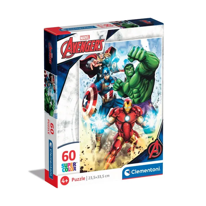 Clementoni Kids Marvel Avengers - puzzle, 60pcs.
