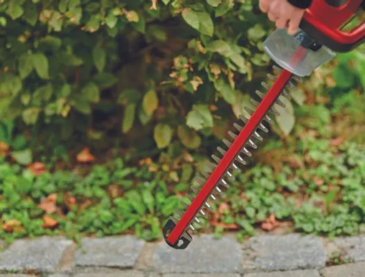EINHELL GC-CH  ／40 Li Solo 18 V akkuk&auml;ytt&ouml;inen pensasleikkuri, musta/punainen, ilman akkua