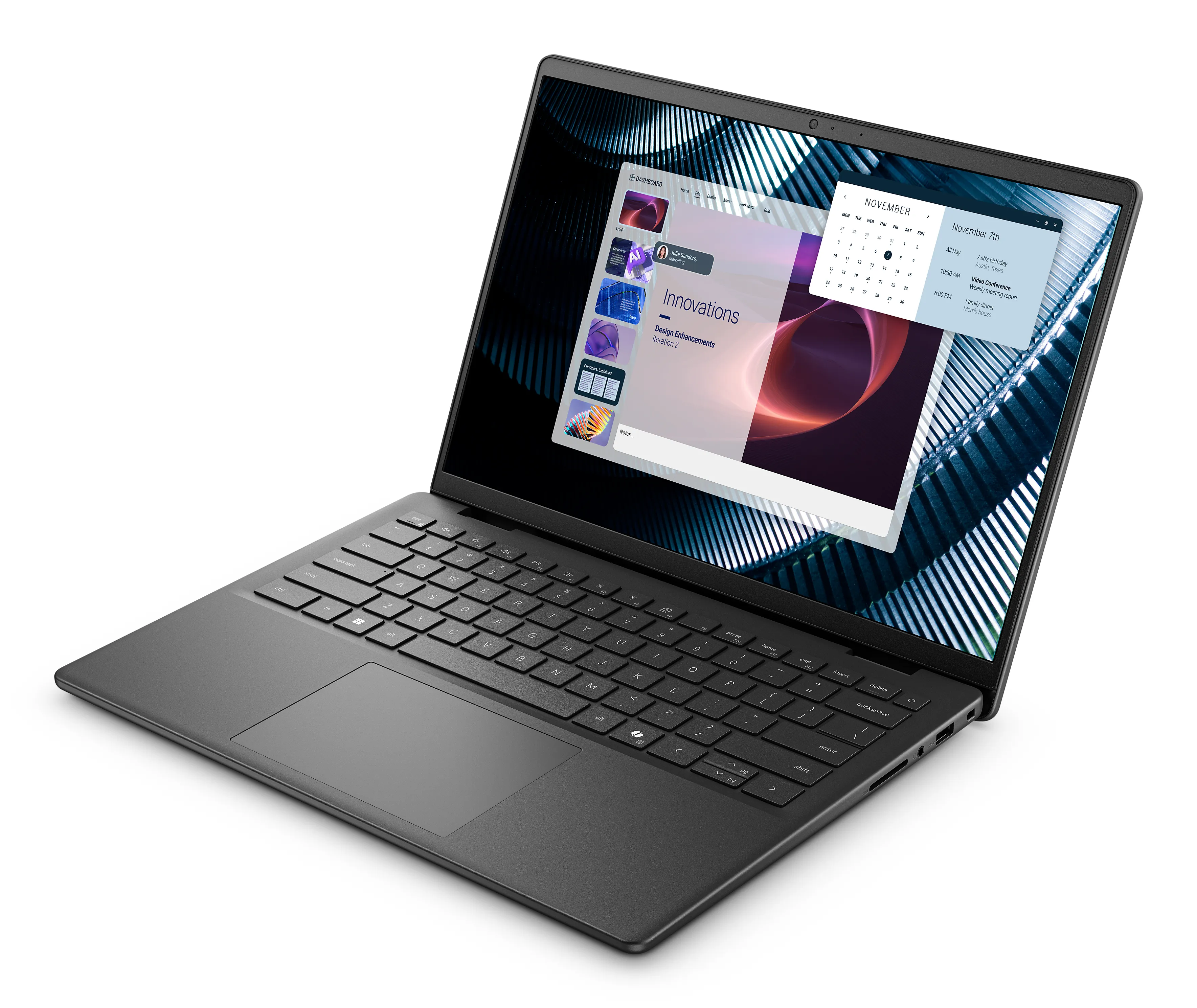 Dell Pro PV14250 14&quot; 120U, 16 Gt, 512 Gt SSD, Win 11 Pro -kannettava, Musta